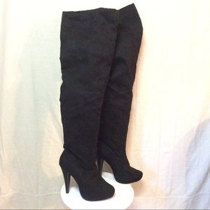 Michael Antonio Thigh High Stilleto Boots